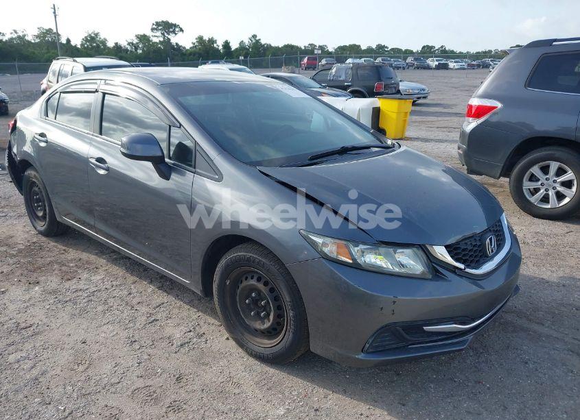2013 Honda Civic LX (VIN 19XFB2F56DE036694) main photo