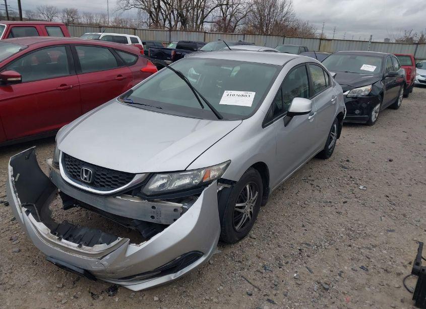 Photo 2 of 2013 Honda Civic LX (VIN 19XFB2F56DE060929)