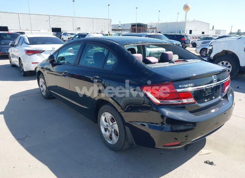 Photo 3 of 2013 Honda Civic LX (VIN 19XFB2F56DE062728)