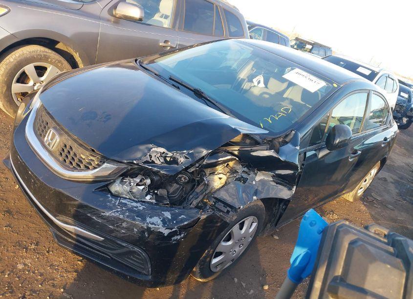 Photo 2 of 2013 Honda Civic LX (VIN 19XFB2F56DE064530)