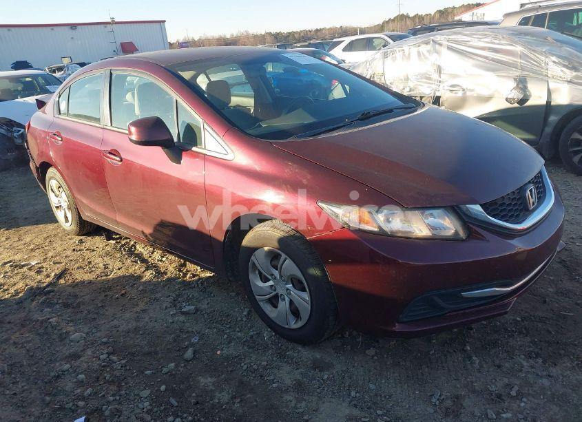 2013 Honda Civic LX (VIN 19XFB2F56DE080128) main photo