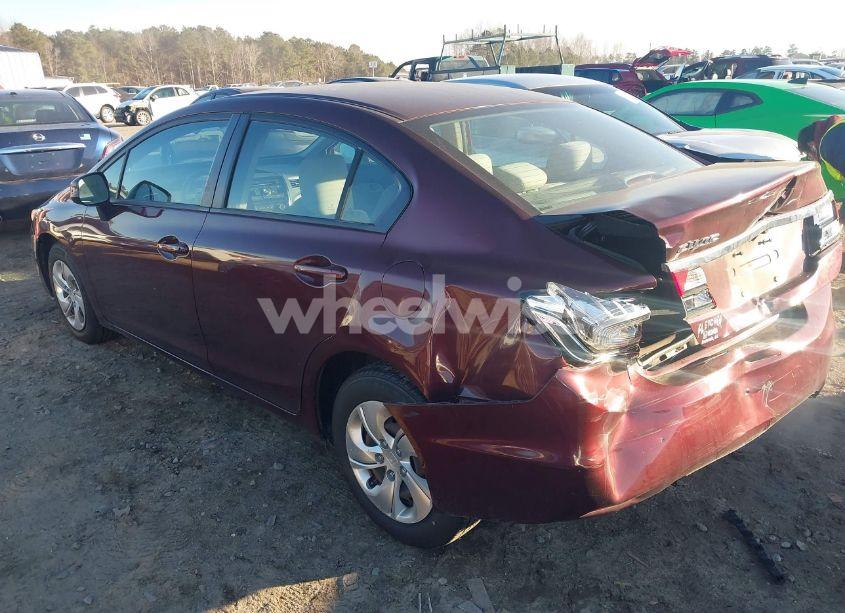 Photo 3 of 2013 Honda Civic LX (VIN 19XFB2F56DE080128)