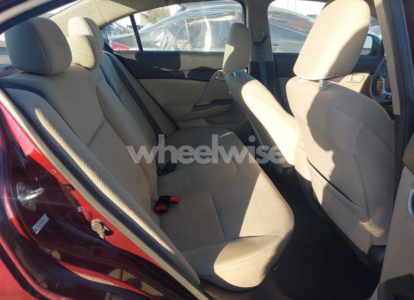 Photo 8 of 2013 Honda Civic LX (VIN 19XFB2F56DE080128)