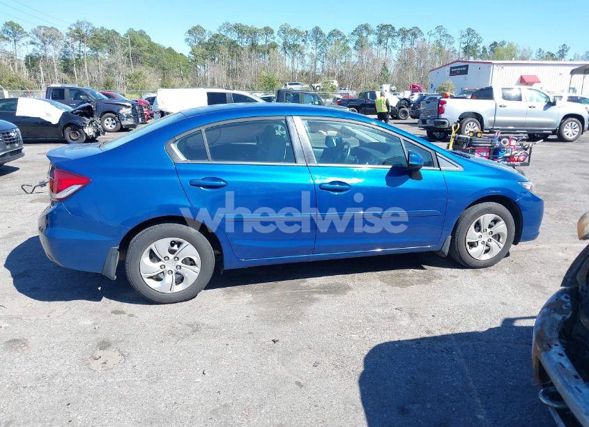 Photo 13 of 2013 Honda Civic LX (VIN 19XFB2F56DE087614)