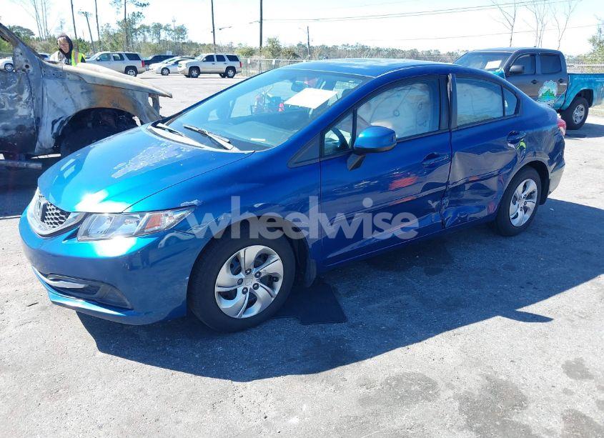 Photo 2 of 2013 Honda Civic LX (VIN 19XFB2F56DE087614)