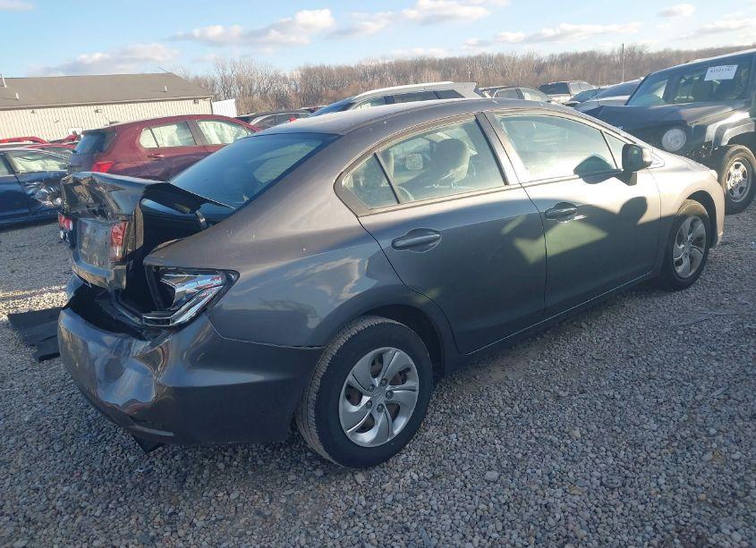 Photo 4 of 2013 Honda Civic LX (VIN 19XFB2F56DE096572)