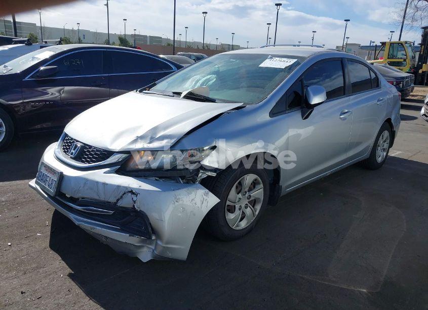 Photo 2 of 2013 Honda Civic LX (VIN 19XFB2F56DE276795)