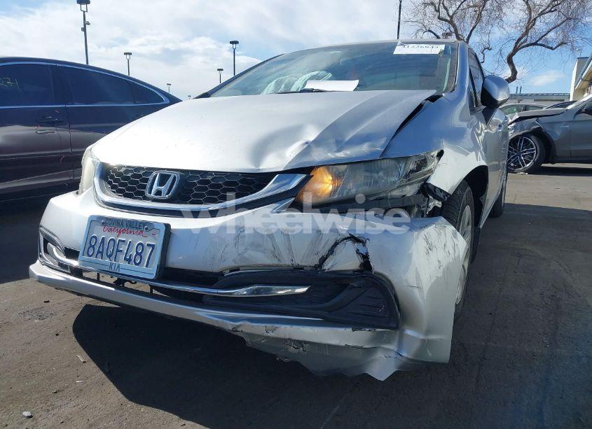 Photo 6 of 2013 Honda Civic LX (VIN 19XFB2F56DE276795)