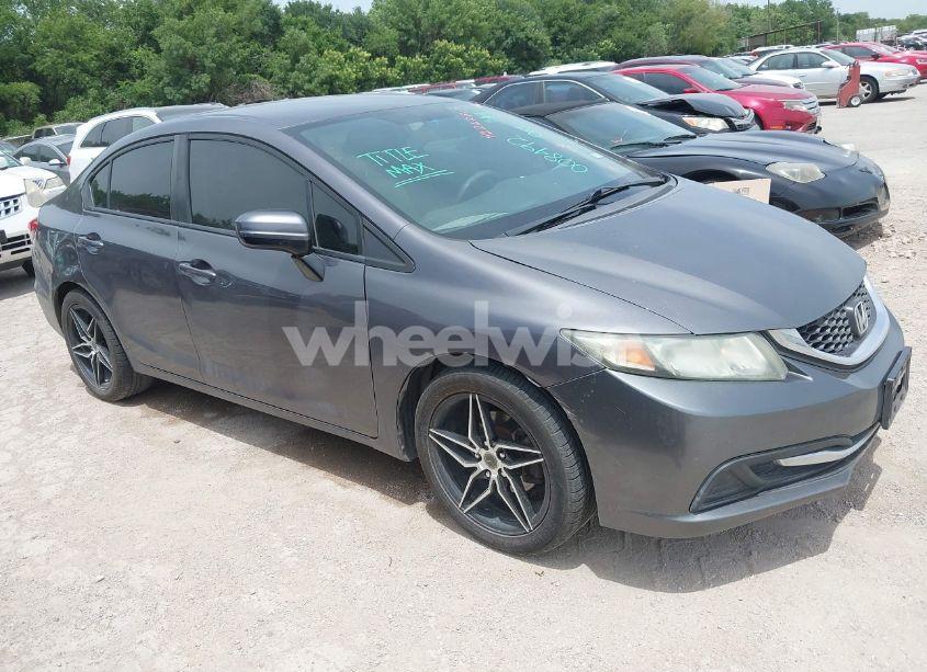 2014 Honda Civic LX (VIN 19XFB2F56EE008492) main photo