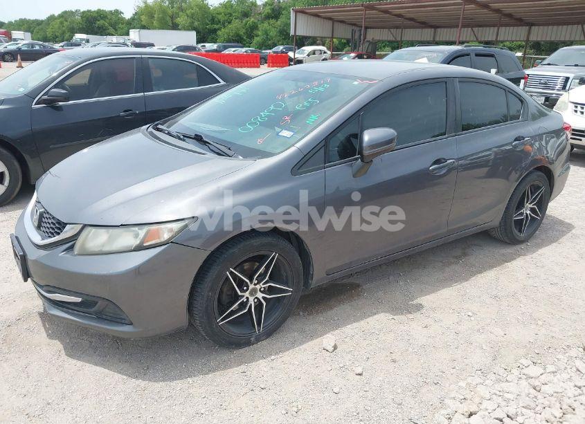 Photo 2 of 2014 Honda Civic LX (VIN 19XFB2F56EE008492)