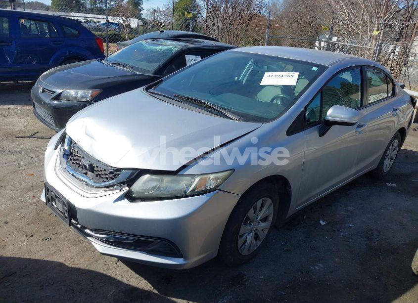Photo 2 of 2014 Honda Civic LX (VIN 19XFB2F56EE010288)
