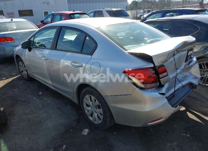 Photo 3 of 2014 Honda Civic LX (VIN 19XFB2F56EE010288)