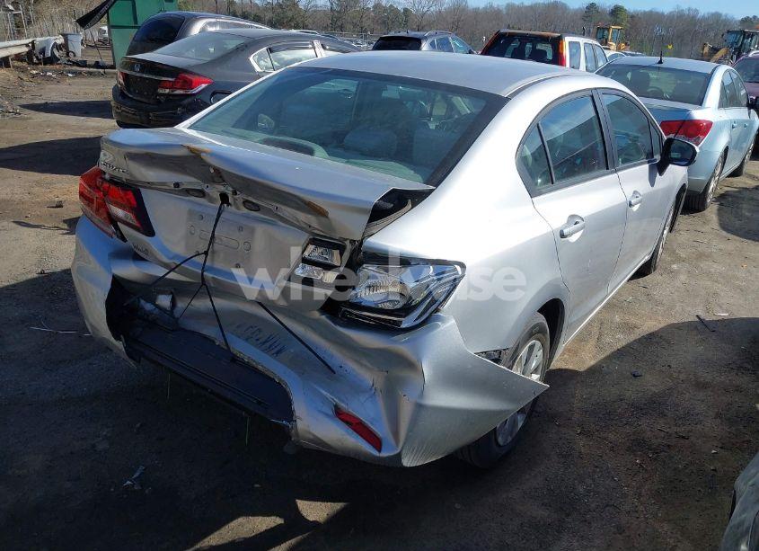 Photo 4 of 2014 Honda Civic LX (VIN 19XFB2F56EE010288)