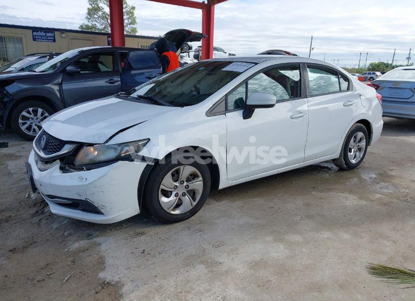 Photo 2 of 2014 Honda Civic LX (VIN 19XFB2F56EE025437)