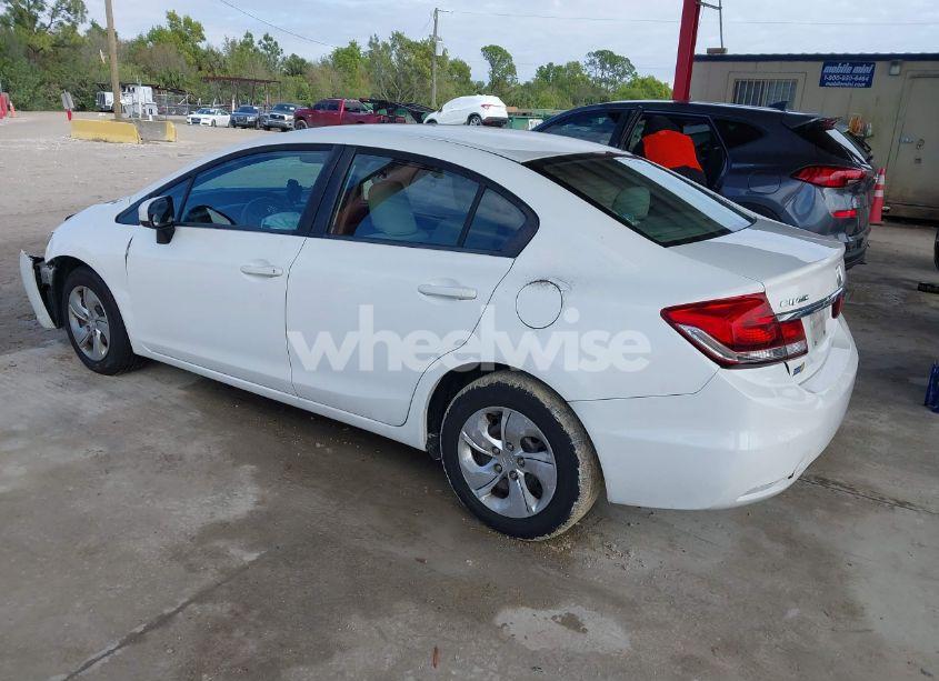 Photo 3 of 2014 Honda Civic LX (VIN 19XFB2F56EE025437)