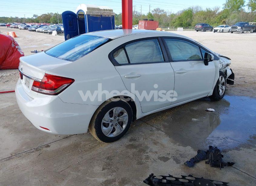 Photo 4 of 2014 Honda Civic LX (VIN 19XFB2F56EE025437)