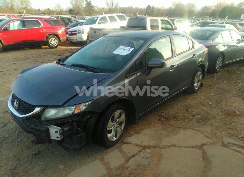 Photo 2 of 2014 Honda Civic LX (VIN 19XFB2F56EE035515)