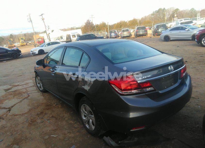 Photo 3 of 2014 Honda Civic LX (VIN 19XFB2F56EE035515)