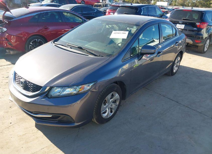 Photo 2 of 2014 Honda Civic LX (VIN 19XFB2F56EE038639)