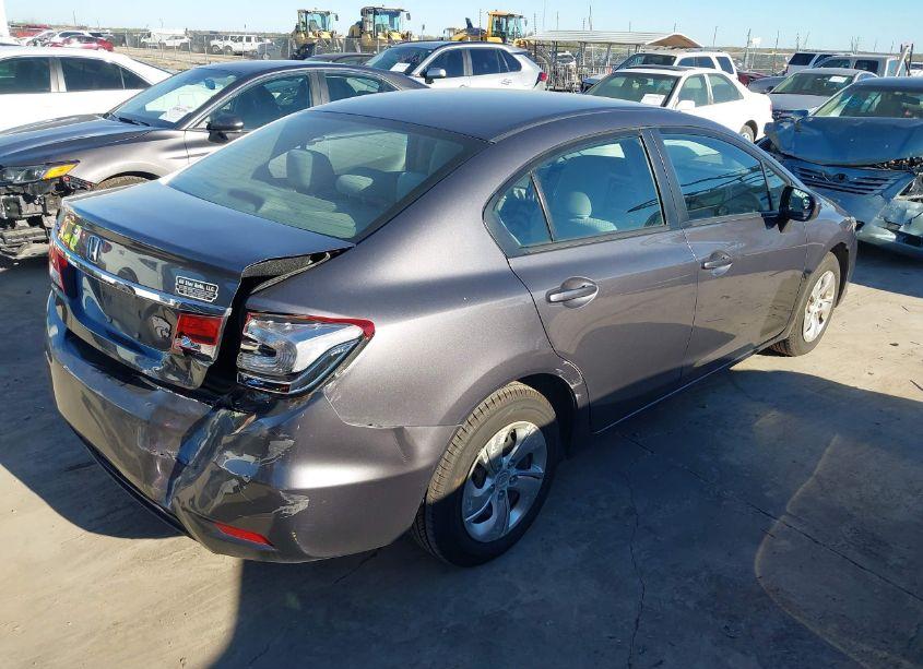 Photo 4 of 2014 Honda Civic LX (VIN 19XFB2F56EE038639)