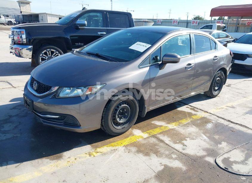 Photo 2 of 2014 Honda Civic LX (VIN 19XFB2F56EE045543)