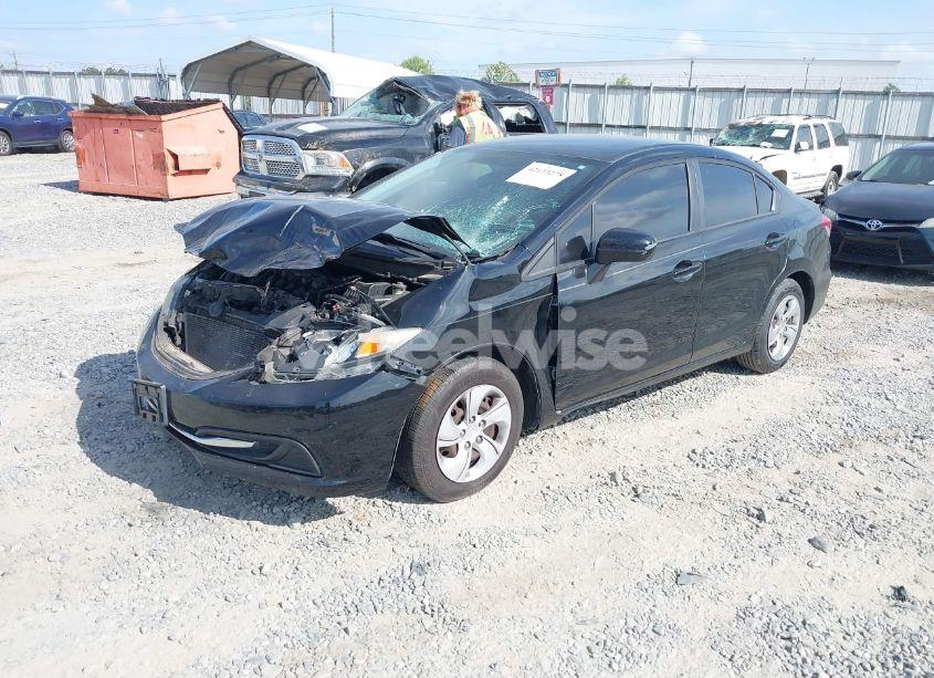 Photo 2 of 2014 Honda Civic LX (VIN 19XFB2F56EE076999)