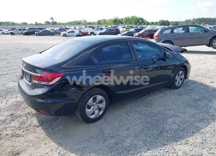 Photo 4 of 2014 Honda Civic LX (VIN 19XFB2F56EE076999)