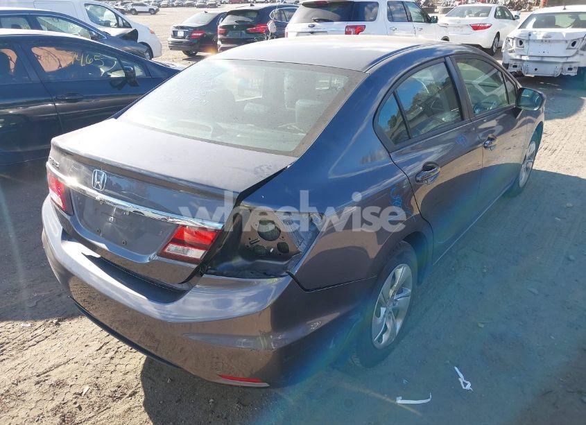 Photo 4 of 2015 Honda Civic LX (VIN 19XFB2F56FE027349)