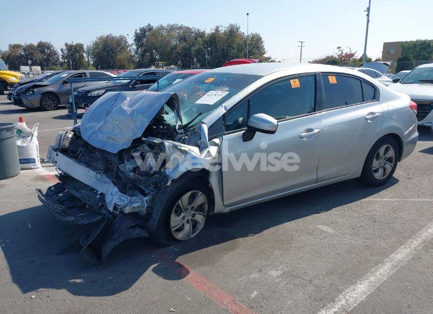 Photo 2 of 2015 Honda Civic LX (VIN 19XFB2F56FE205910)