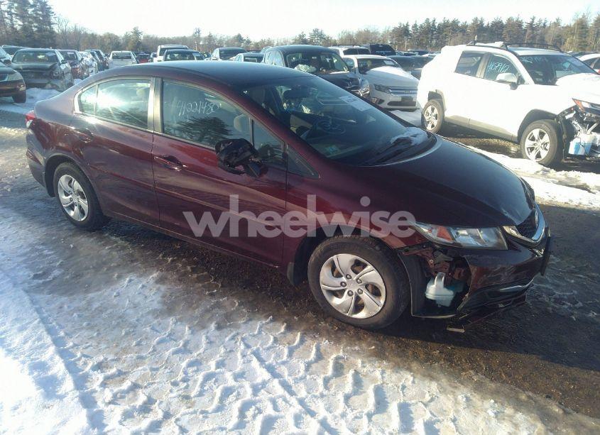 2015 Honda Civic LX (VIN 19XFB2F56FE277674) main photo