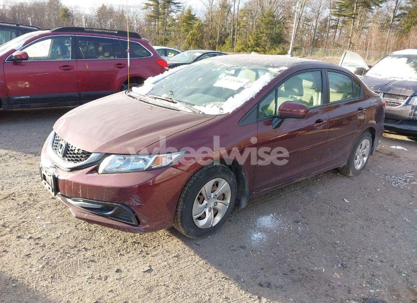 Photo 2 of 2015 Honda Civic LX (VIN 19XFB2F56FE277674)