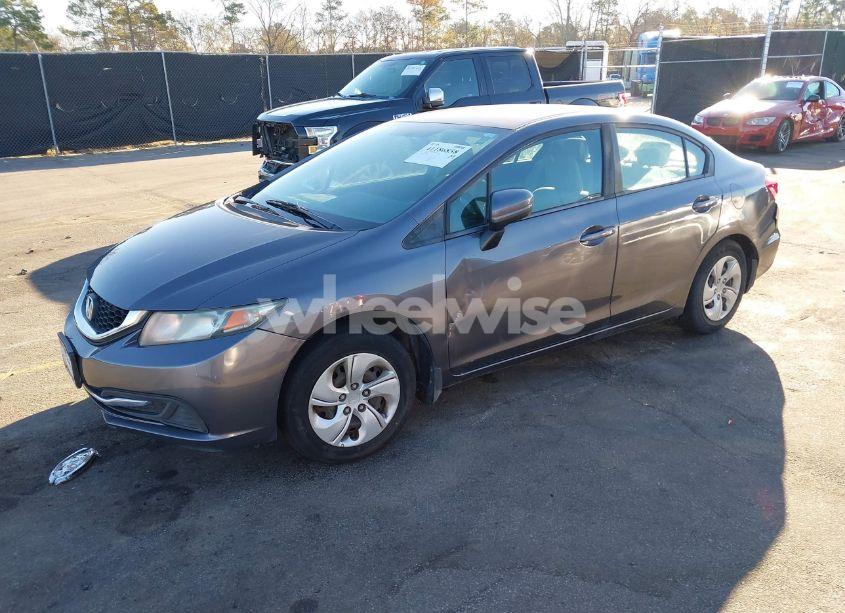 Photo 2 of 2015 Honda Civic LX (VIN 19XFB2F56FE283605)