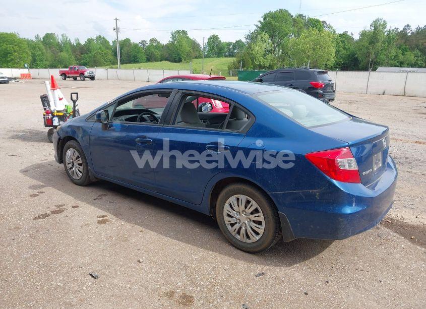 Photo 3 of 2012 Honda Civic LX (VIN 19XFB2F57CE005209)