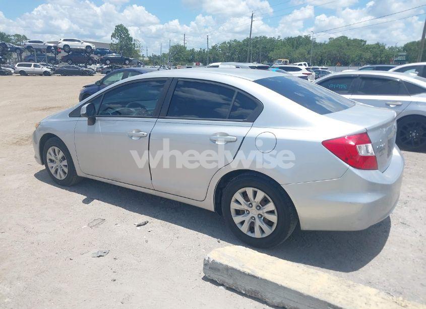 Photo 3 of 2012 Honda Civic LX (VIN 19XFB2F57CE017652)