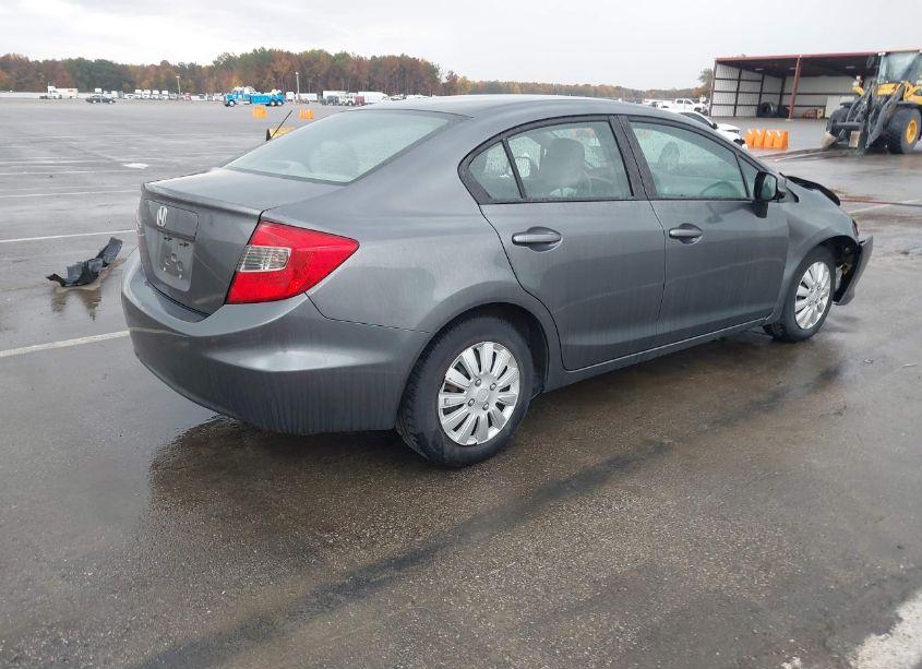Photo 4 of 2012 Honda Civic SDN LX (VIN 19XFB2F57CE054409)