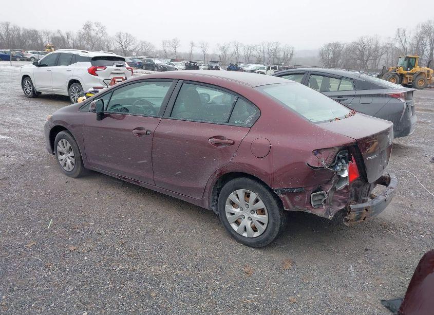 Photo 3 of 2012 Honda Civic LX (VIN 19XFB2F57CE061554)