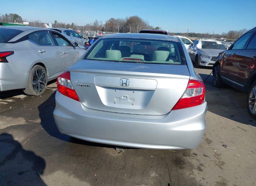 Photo 17 of 2012 Honda Civic SDN LX (VIN 19XFB2F57CE065958)