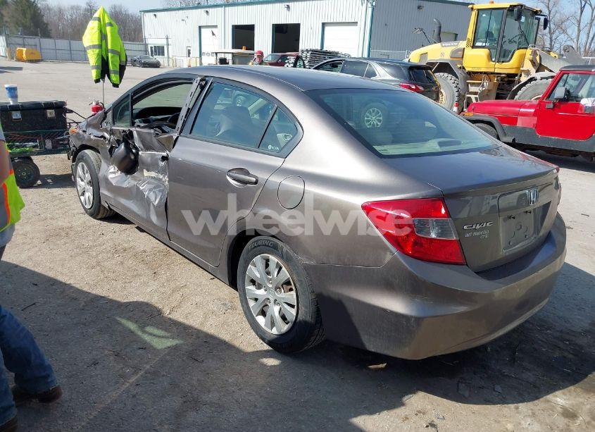 Photo 3 of 2012 Honda Civic LX (VIN 19XFB2F57CE069010)