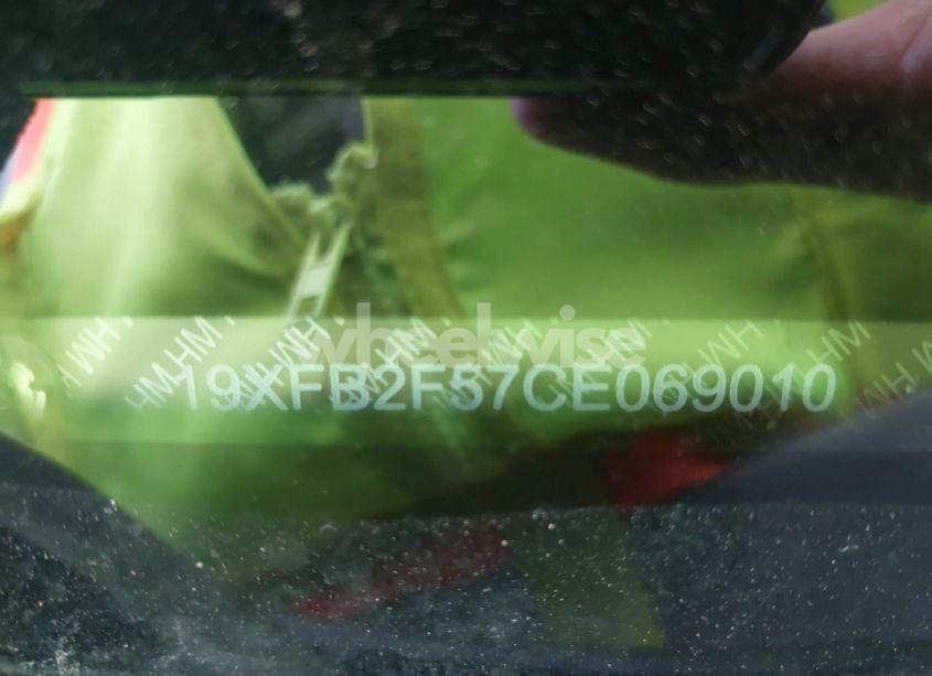 Photo 9 of 2012 Honda Civic LX (VIN 19XFB2F57CE069010)