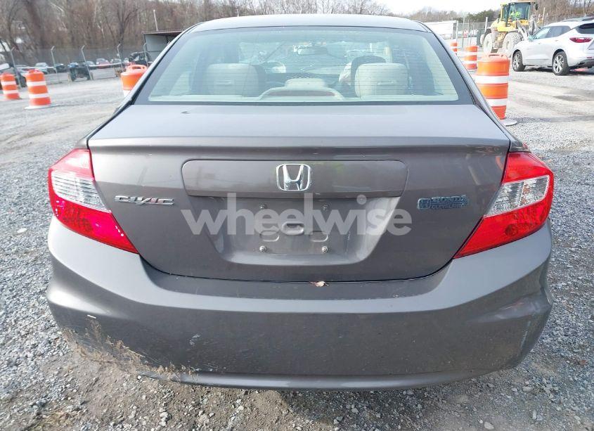 Photo 16 of 2012 Honda Civic SDN LX (VIN 19XFB2F57CE100532)