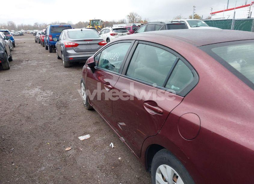 Photo 15 of 2012 Honda Civic LX (VIN 19XFB2F57CE100773)