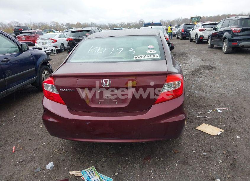 Photo 17 of 2012 Honda Civic LX (VIN 19XFB2F57CE100773)