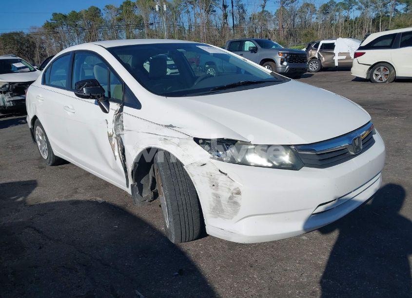 2012 Honda Civic LX (VIN 19XFB2F57CE104760) main photo