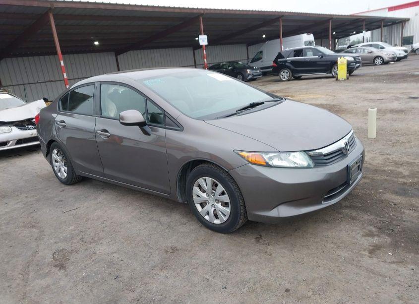 2012 Honda Civic SDN LX (VIN 19XFB2F57CE307020) main photo