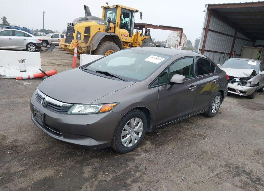 Photo 2 of 2012 Honda Civic SDN LX (VIN 19XFB2F57CE307020)