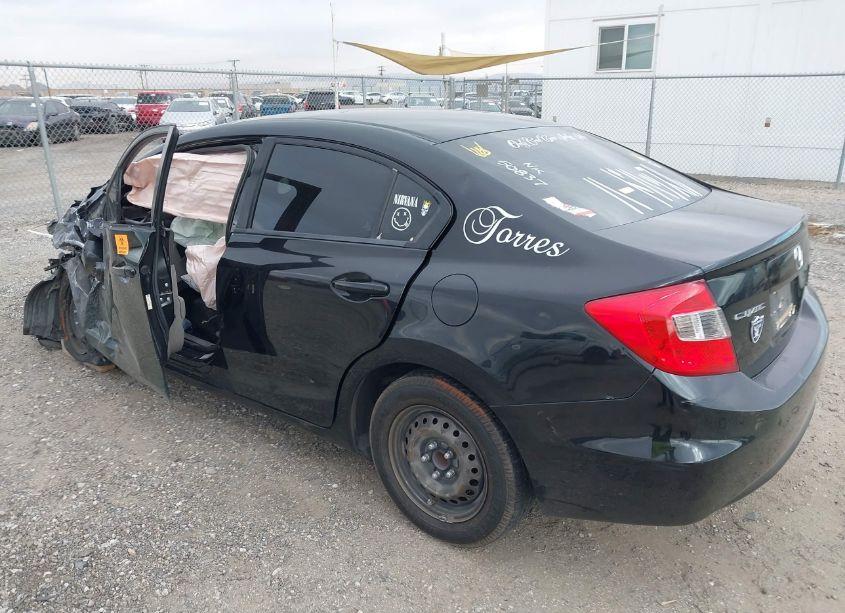 Photo 3 of 2012 Honda Civic LX (VIN 19XFB2F57CE350837)