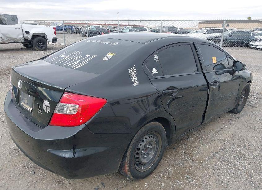 Photo 4 of 2012 Honda Civic LX (VIN 19XFB2F57CE350837)