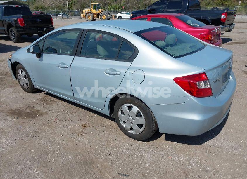 Photo 3 of 2012 Honda Civic LX (VIN 19XFB2F57CE365371)
