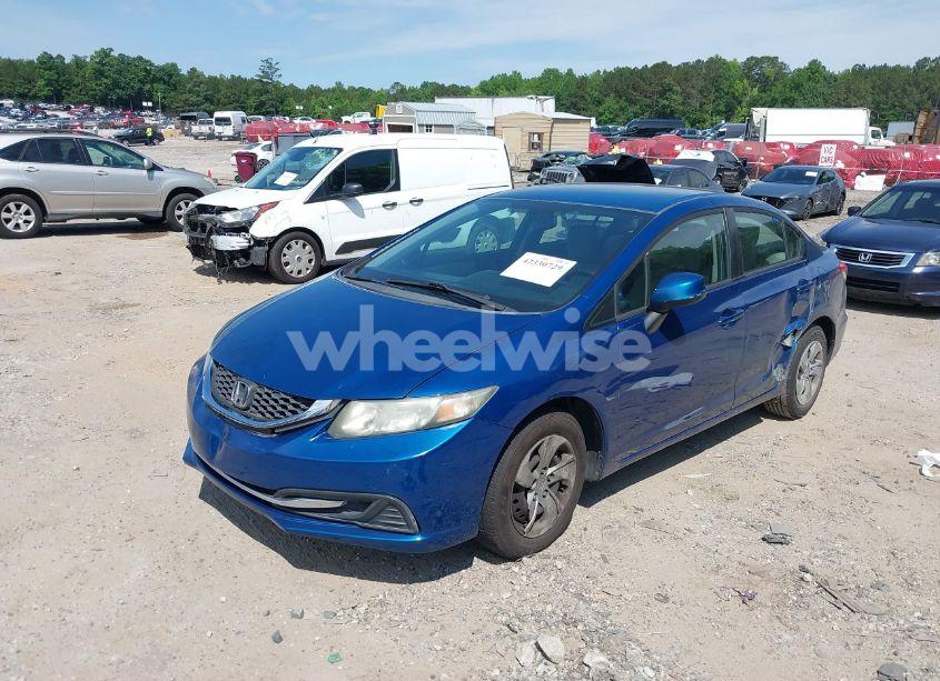 Photo 2 of 2013 Honda Civic LX (VIN 19XFB2F57DE010119)