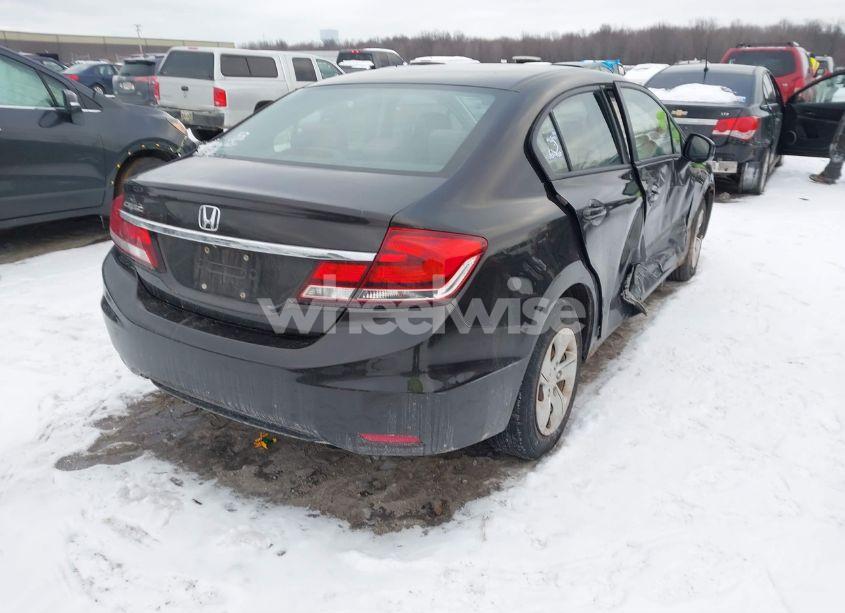 Photo 4 of 2013 Honda Civic LX (VIN 19XFB2F57DE017071)